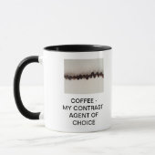 KAFFEE - MEIN KONTRAST-AGENT DER WAHL TASSE (Links)