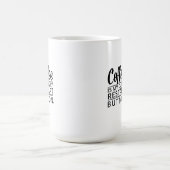 Kaffee: Mein täglicher Neustart Kaffeetasse (Mittel)