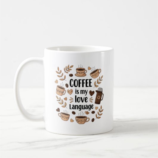 Kaffee Meine Liebe Art Kaffeetasse (Links)