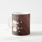 Kaffee Meister Espresso Experte Kunst Kaffeetasse (Vorderseite Links)