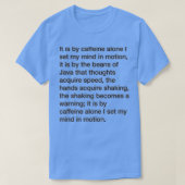 Kaffee Mentats Credo T-Shirt (Design vorne)