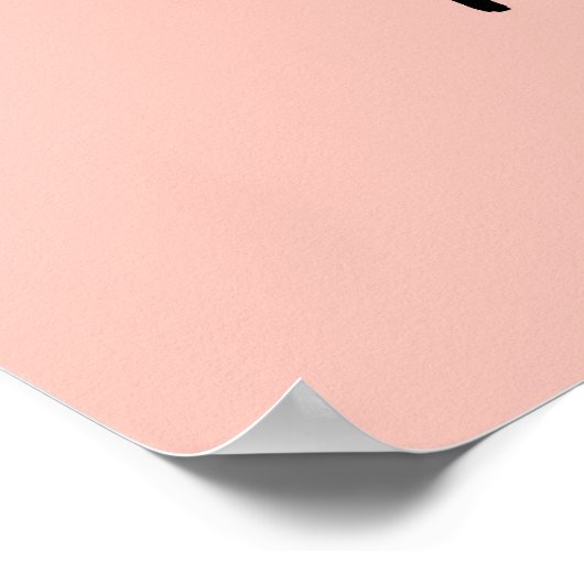 Kaffee-Menü Poster (Ecke)