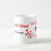 Kaffee & Milch Mischung Liebe Pärchen Kaffeehaus R Kaffeetasse (Mittel)