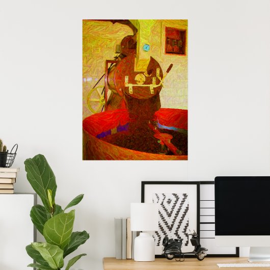 KAFFEE MILL POSTER (Heimbüro)