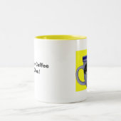 Kaffee mit Chou-Tasse Zweifarbige Tasse (Mittel)