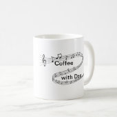 Kaffee mit Dan Kaffeetasse (VorderseiteRechts)