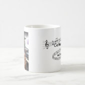 Kaffee mit Dan Kaffeetasse (Mittel)