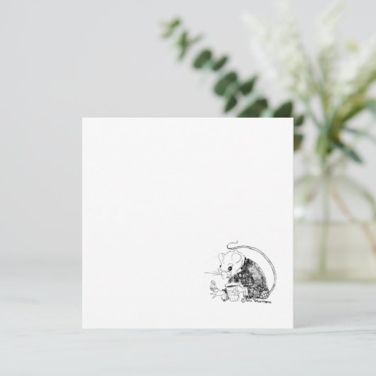 Kaffee mit der Churchmaus (Stehend Vorderseite)