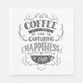 Kaffee mit einem Freund Serviette (Vorderseite)