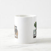 Kaffee mit einem Sheltie Kaffeetasse (Mittel)