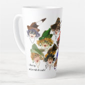 Kaffee mit Freunden groß 17 oz. Milchtasse (Linke Ecke)