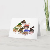 Kaffee mit Freunden Karte (Vorderseite)