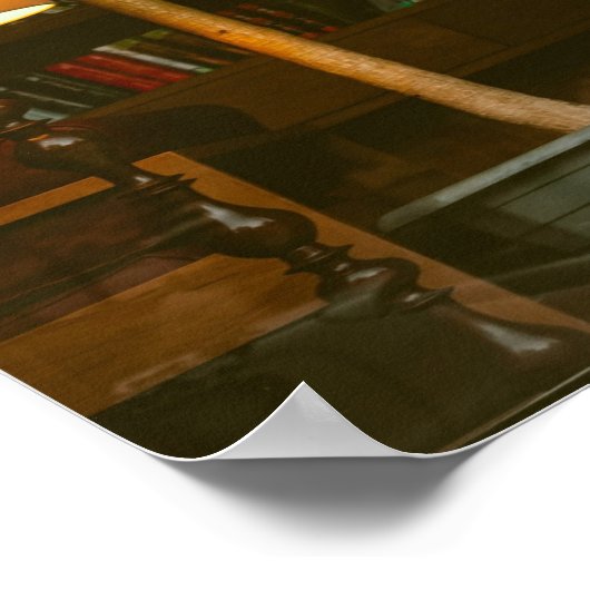 Kaffee mit Freundtherapie Poster (Ecke)