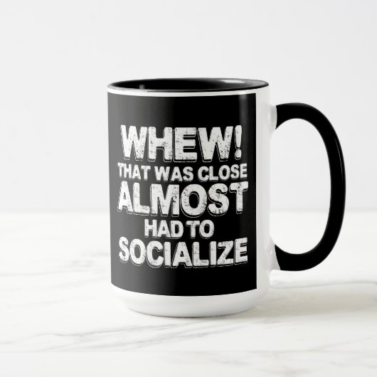 Kaffee mit Introverts Tasse (Rechts)