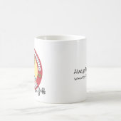 Kaffee mit Jeff-Tasse Kaffeetasse (Mittel)