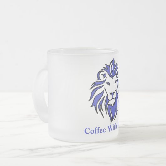 Kaffee mit Jesus Mattglastasse (Vorderseite Links)