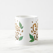 Kaffee mit Jesus-Tasse Kaffeetasse (Mittel)