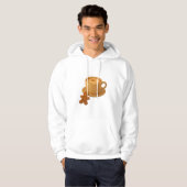 Kaffee mit Lebkuchen Hoodie (Vorne ganz)