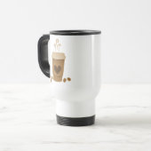 Kaffee mit Liebe Reisebecher (Vorderseite Links)