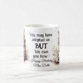 Kaffee mit meiner Katze Kaffeetasse (Mittel)