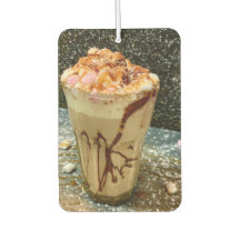 Kaffee mit Sahne und Marshmallow