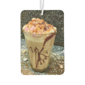 Kaffee mit Sahne und Marshmallow Autolufterfrischer (Rückseite)