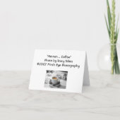 … Kaffee Mmm Karte (Rückseite)