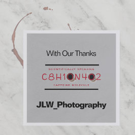 Kaffee-Molecular-Formel Serviette