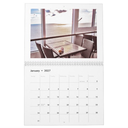 Kaffee-Momente Kalender (Jan 2027)