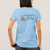 Kaffee Monkey T-Shirt (Rückseite)