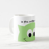 Kaffee-Monster-Tasse Kaffeetasse (Vorderseite Links)