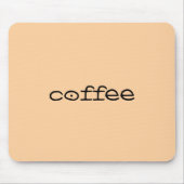 Kaffee Mood Leder-Tone-Maus Pad Mousepad (Vorne)
