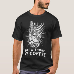 Kaffee Morgenbarista trinken Espresso Keks b T-Shirt