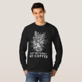 Kaffee Morgenbarista trinken Espresso Keks b T-Shirt (Vorne ganz)