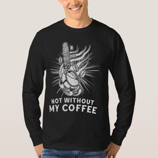 Kaffee Morgenbarista trinken Espresso Keks b T-Shirt (Vorderseite)