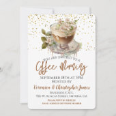 Kaffee Morgens Einladung (Vorderseite)