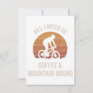 Kaffee & Mountainbiken Vintage Downhill-Fahrrad