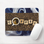 Kaffee Mousepad (Mit Mouse)