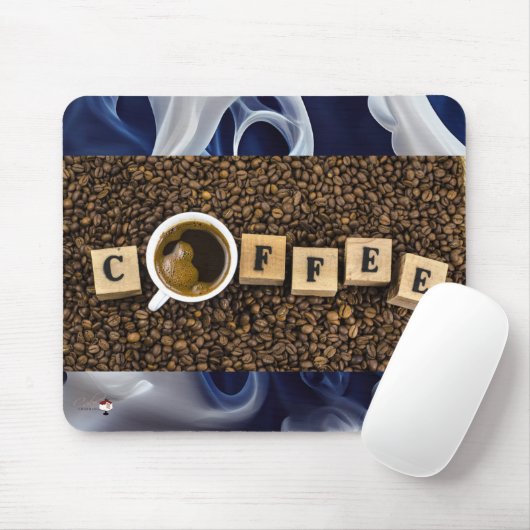 Kaffee Mousepad (Mit Mouse)