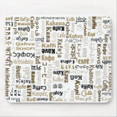 Kaffee Mousepad (Vorne)