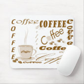 Kaffee Mousepad (Mit Mouse)