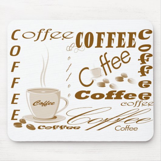 Kaffee Mousepad (Vorne)