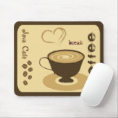Kaffee Mousepad (Mit Mouse)