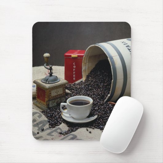 Kaffee Mousepad (Mit Mouse)