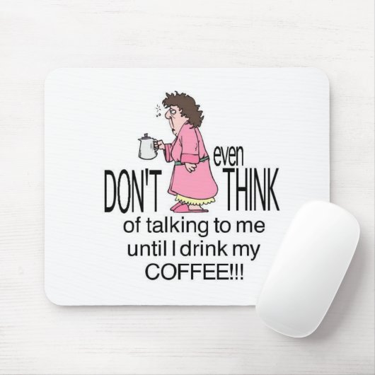 Kaffee Mousepad (Mit Mouse)