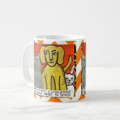 KAFFEE MUG-CHAOS, PANIK, STÖRUNG KAFFEETASSE (Vorderseite Links)