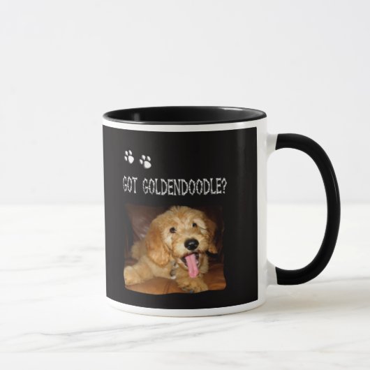 Kaffee Mug~~~Got Goldendoodle? Tasse (Rechts)