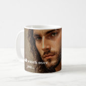 Kaffee Mugs 4 Jesus liebt! Kaffeetasse (Vorderseite Links)