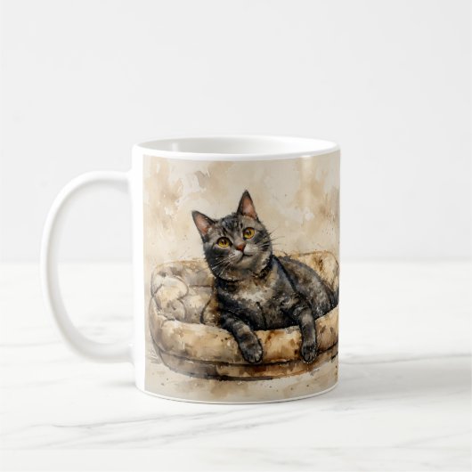 Kaffee Mugs 4 Katzenliebhaber! Kaffeetasse (Links)