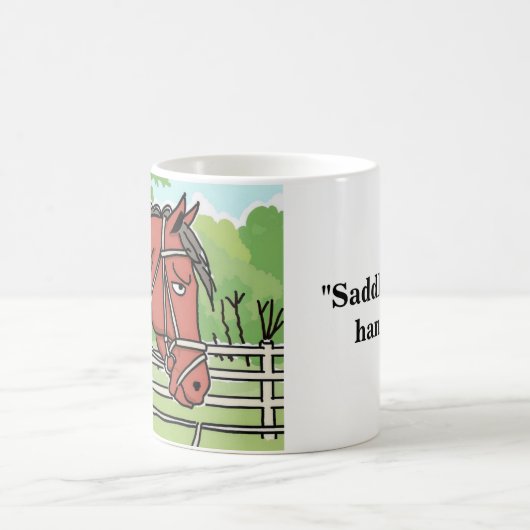 Kaffee Mugs 4 Pferde Liebhaber! Kaffeetasse (Mittel)